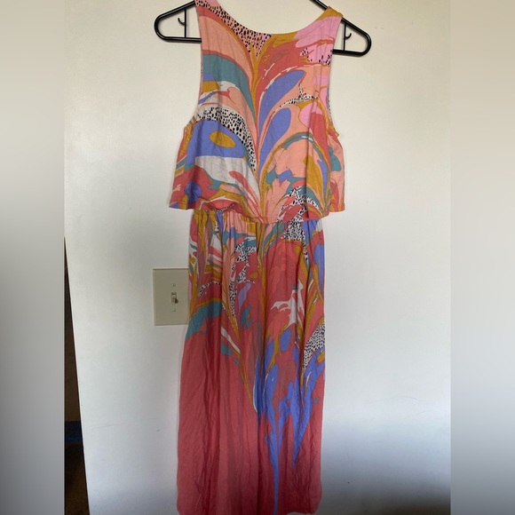 SOLD — ANTHROPOLOGIE SATURDAY SUNDAY COLORFUL JOLIE SUMMER DRESS - Picture 2 of 11